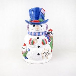 Vintage Hallmark Maxine Snowman Cookie Jar